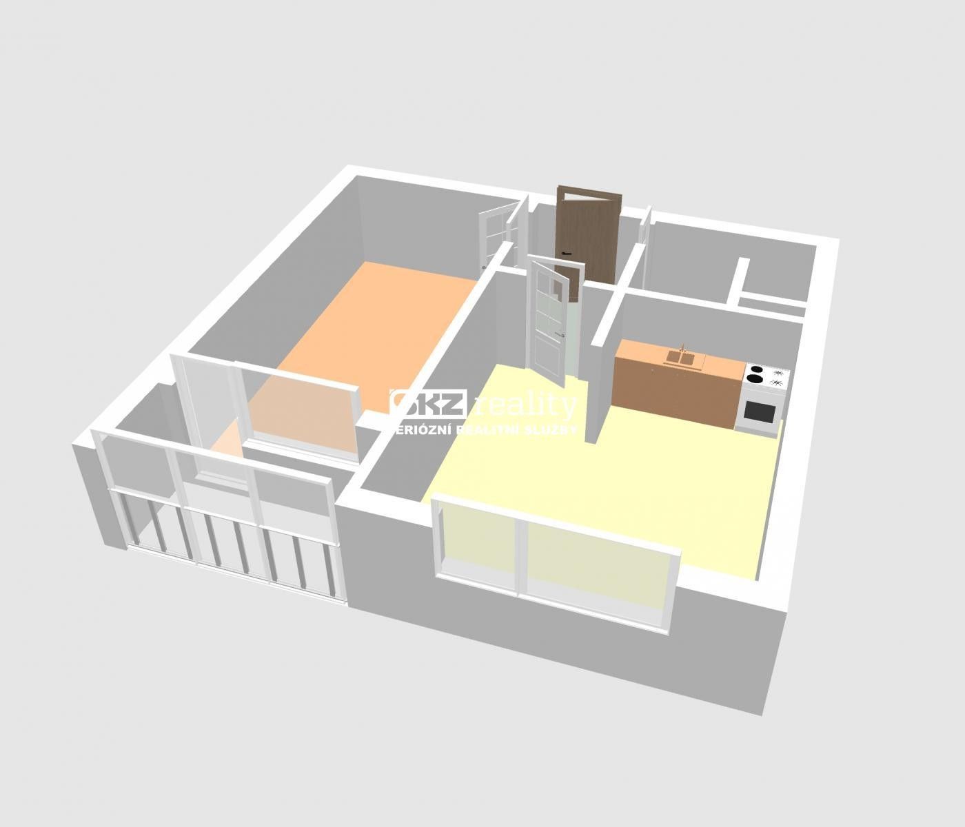 Byt 2+kk · 42 m² · Karolíny Světlé  , Varnsdorf - 4