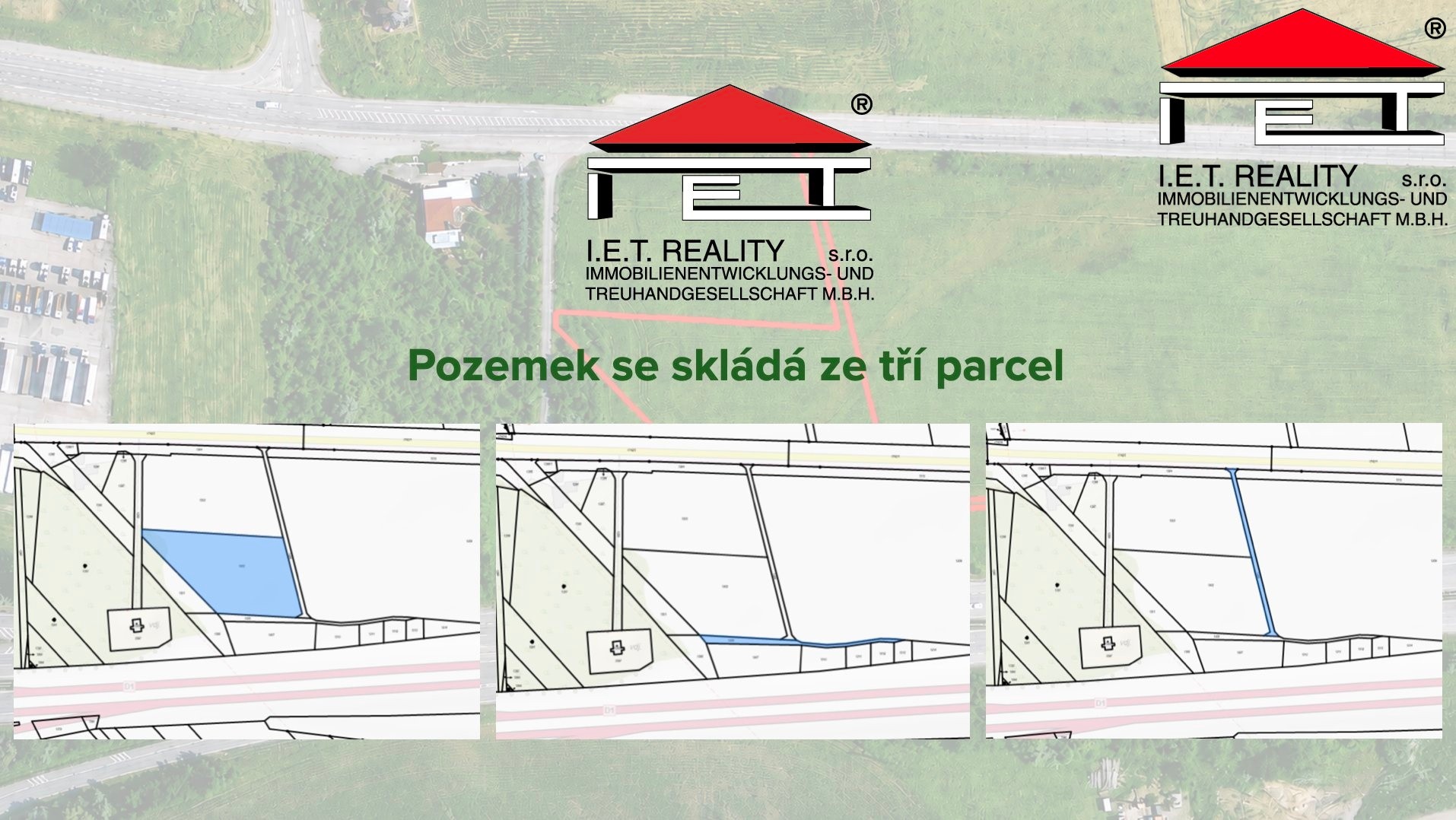 Komerční pozemek · 5 187 m² · Holubice - 3