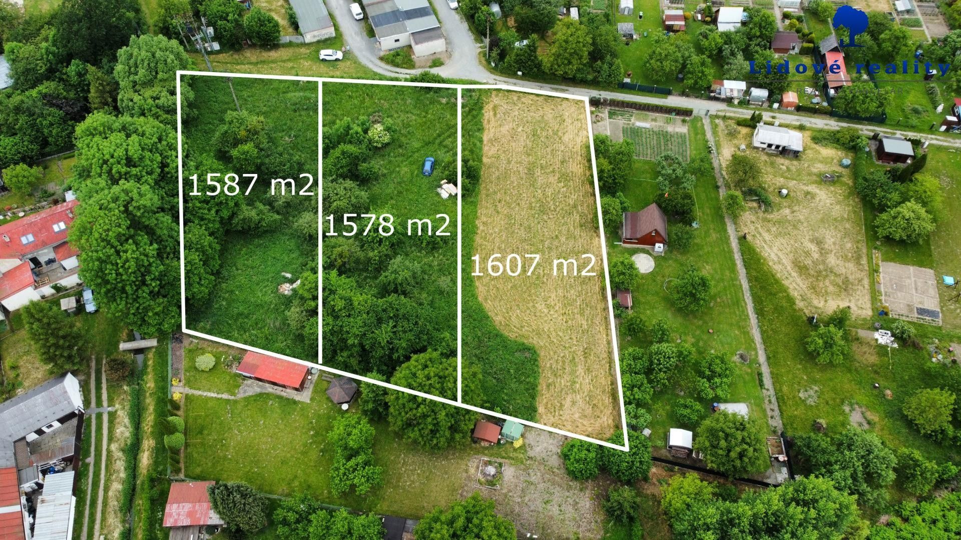 Prodej pozemek pro bydlení - Na zahrádkách, Suchdol nad Odrou, 1 607 m²