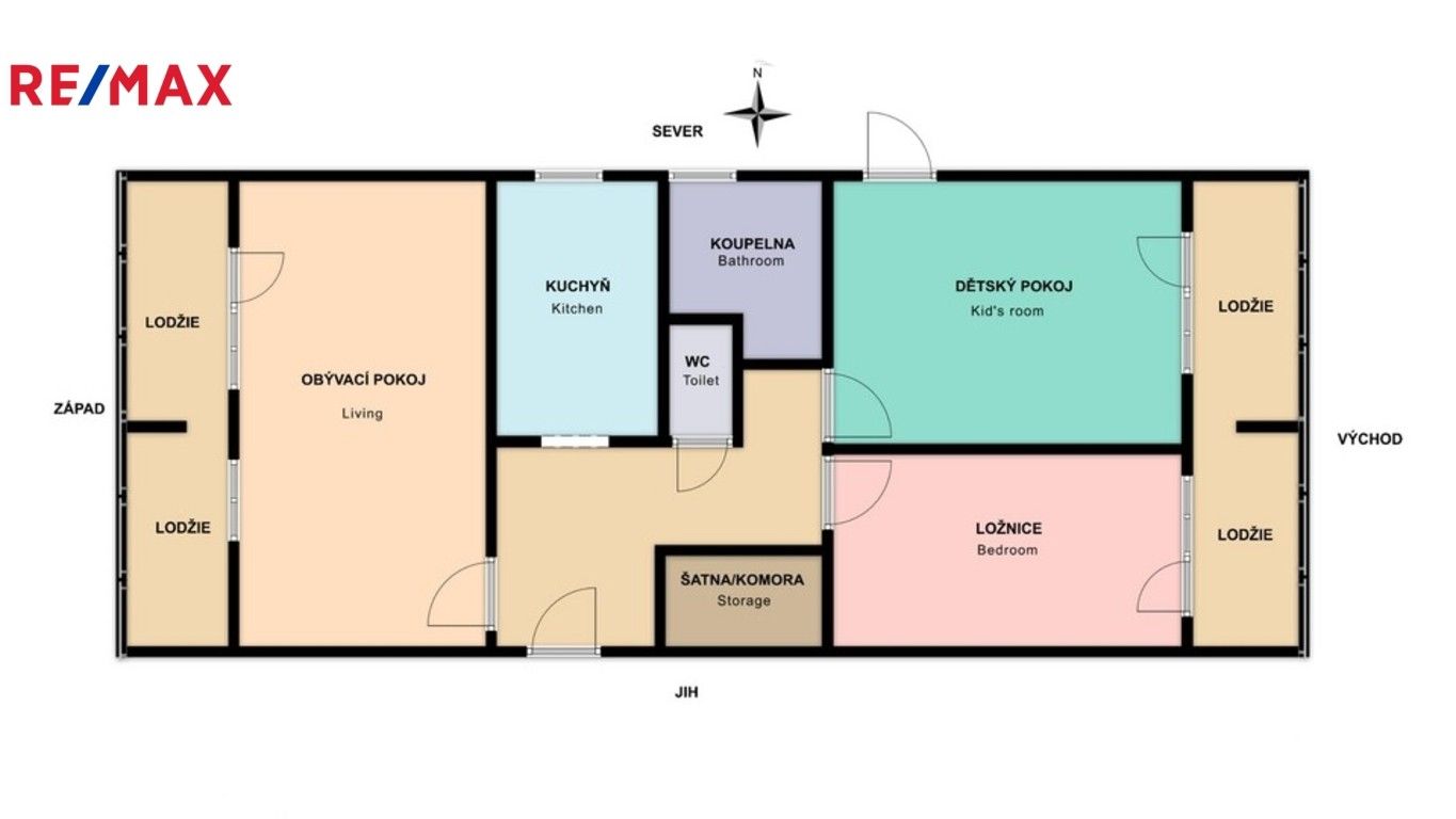 Prodej byt 3+1 - Sedlnice, 94 m²