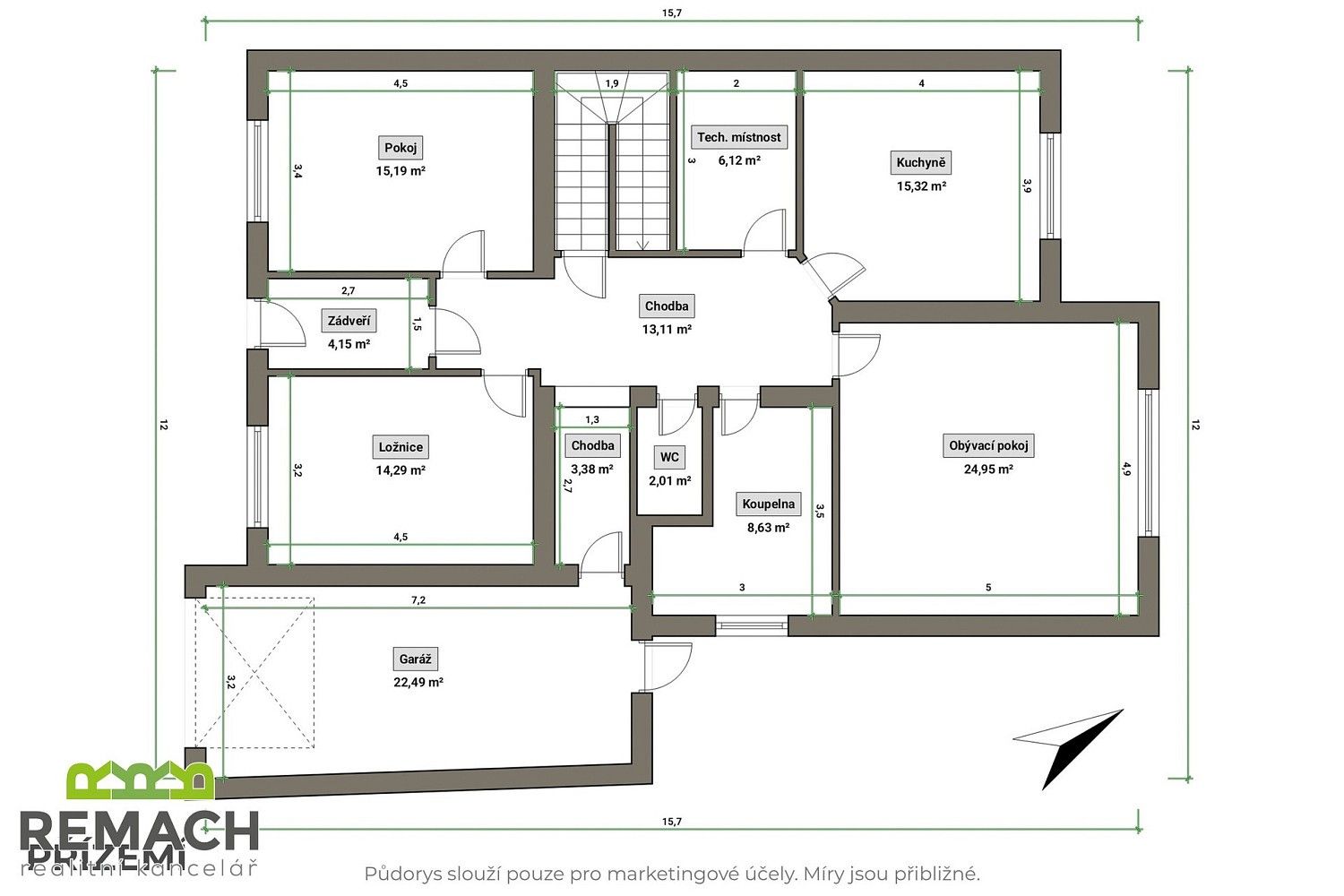 Prodej rodinný dům - V uličce, Ostrožská Nová Ves, okres Uherské Hradiště, 244 m² - 2