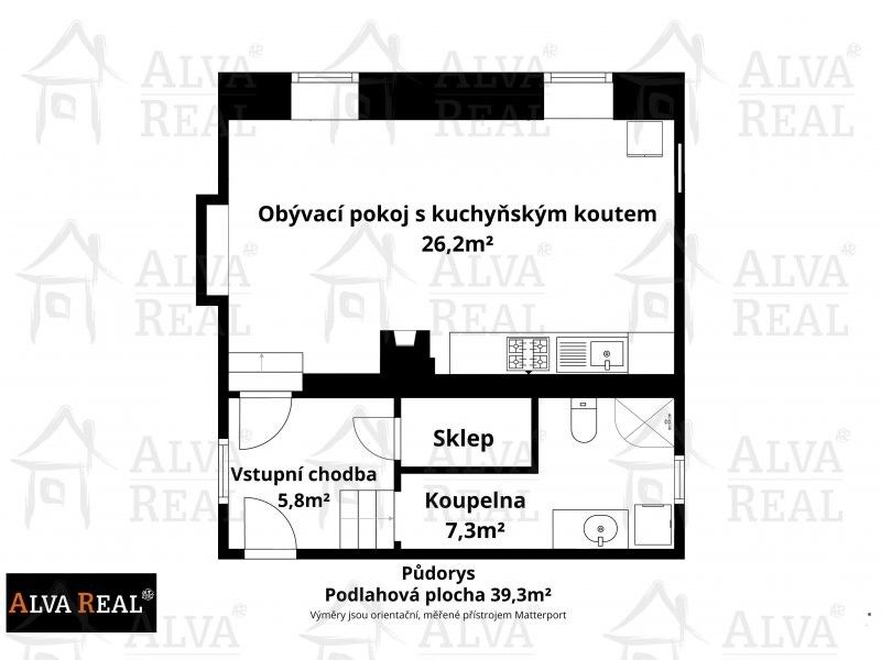 Chalupy, Podivice, 39 m² - 2
