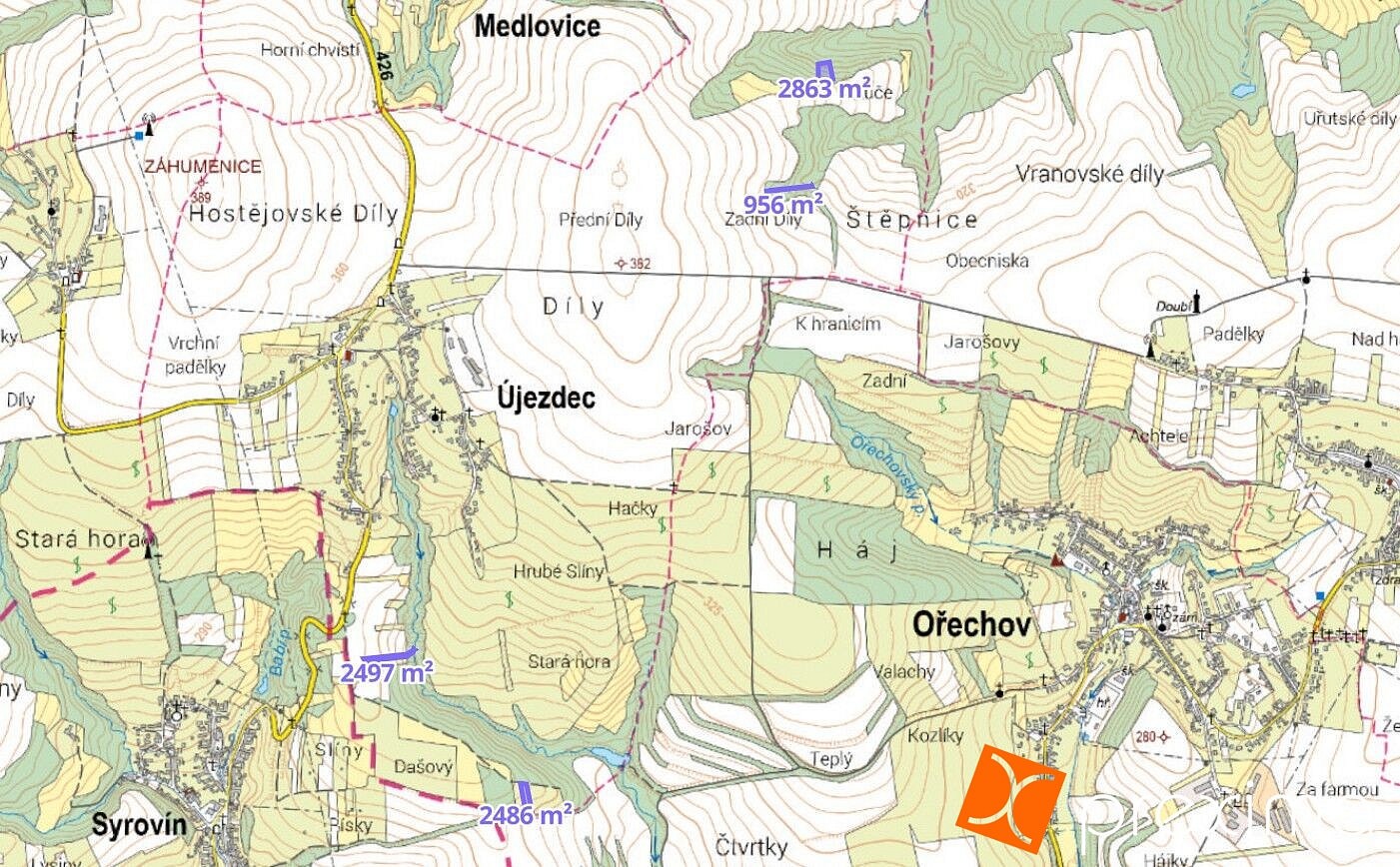 Pozemek · Újezdec, okres Uherské Hradiště - 3