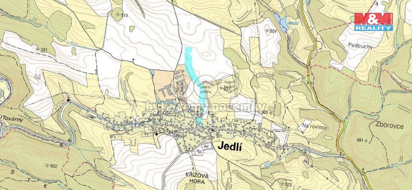 Zemědělské pozemky, Jedlí, okres Šumperk, Olomoucký kraj - 2
