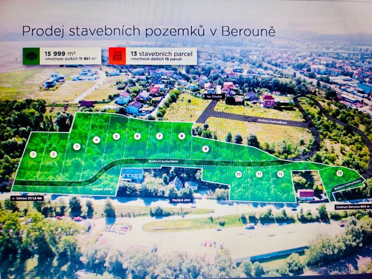 Prodej pozemek - Beroun, 266 01, 25 000 m²