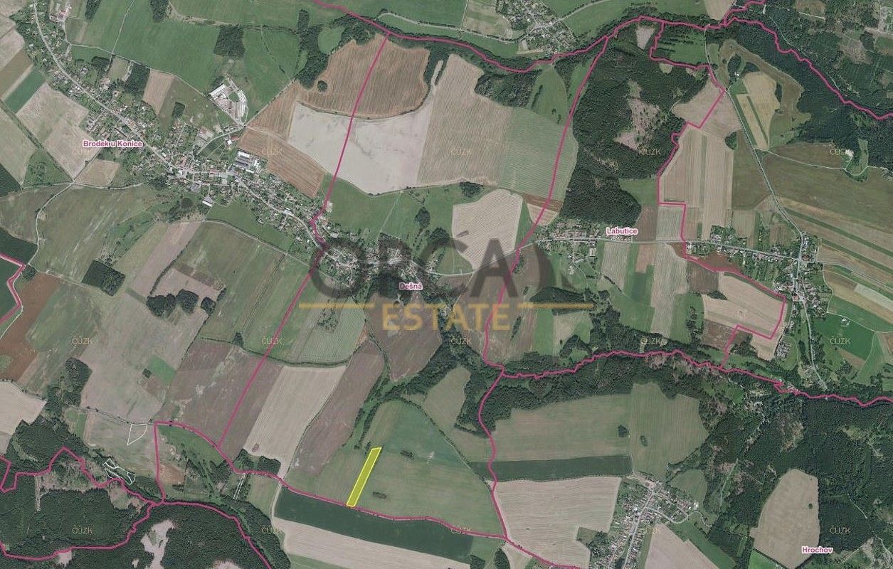 Prodej zemědělský pozemek - Brodek u Konice, okres Prostějov, Olomoucký kraj - 2