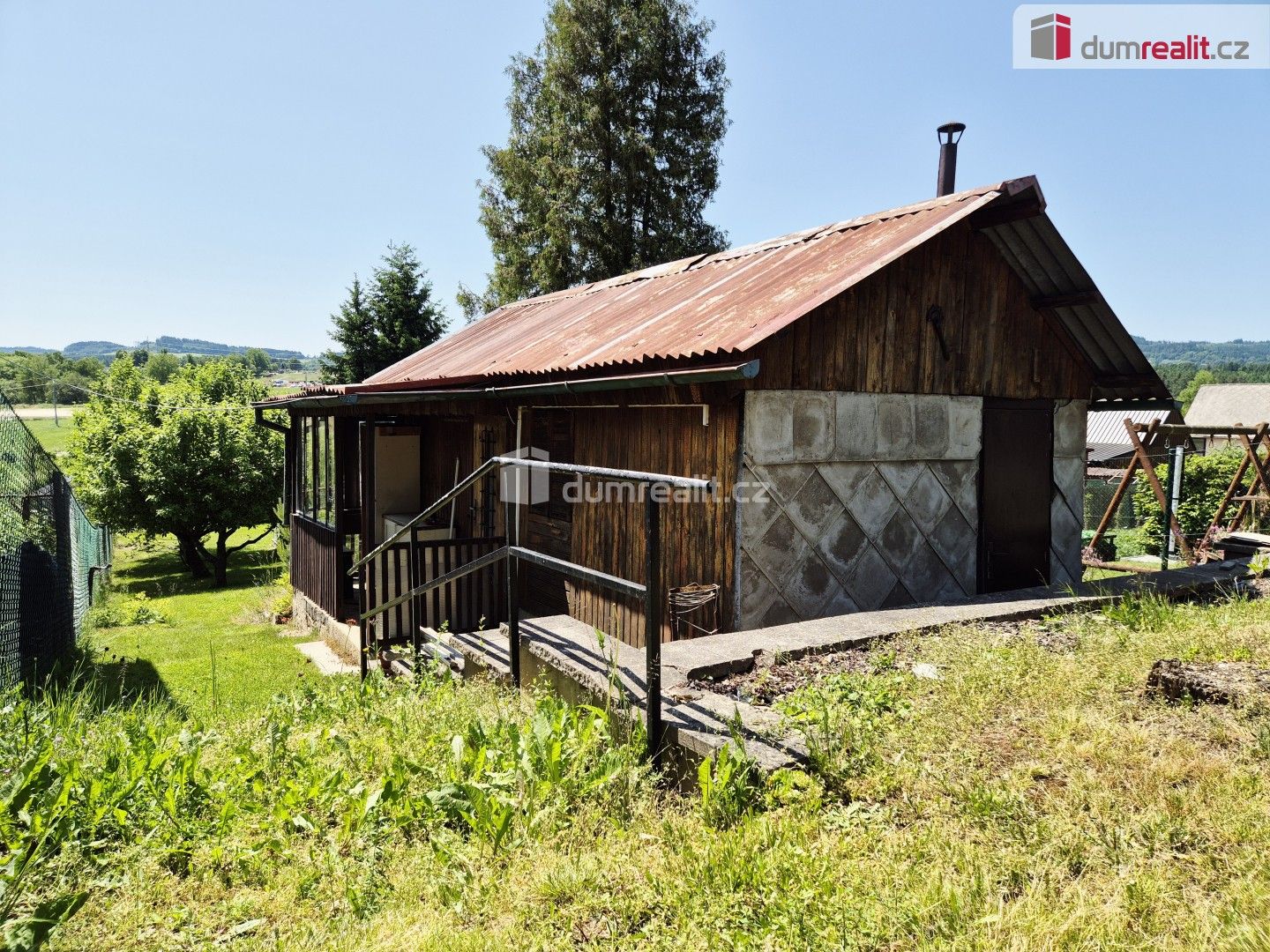 Chaty, Samota, Kaplice, 507 m²