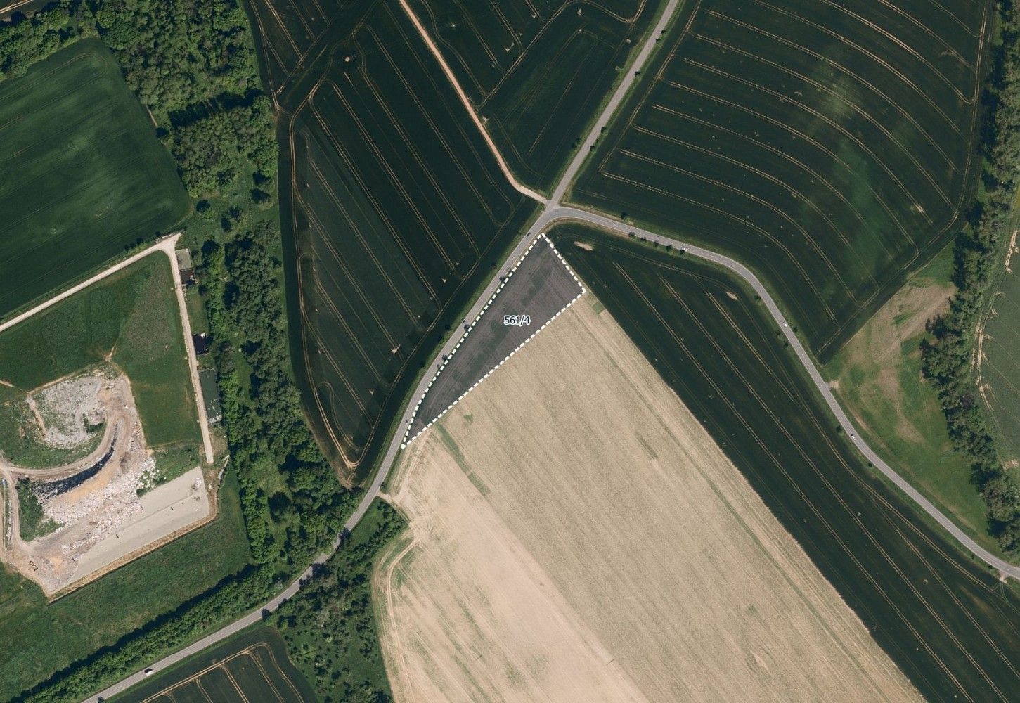 Zemědělské pozemky, Chvalčov, okres Kroměříž, Zlínský kraj