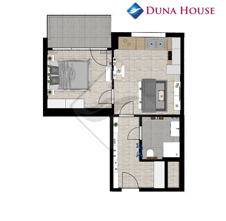 2+kk, Benkova, Praha, 44 m² - 2