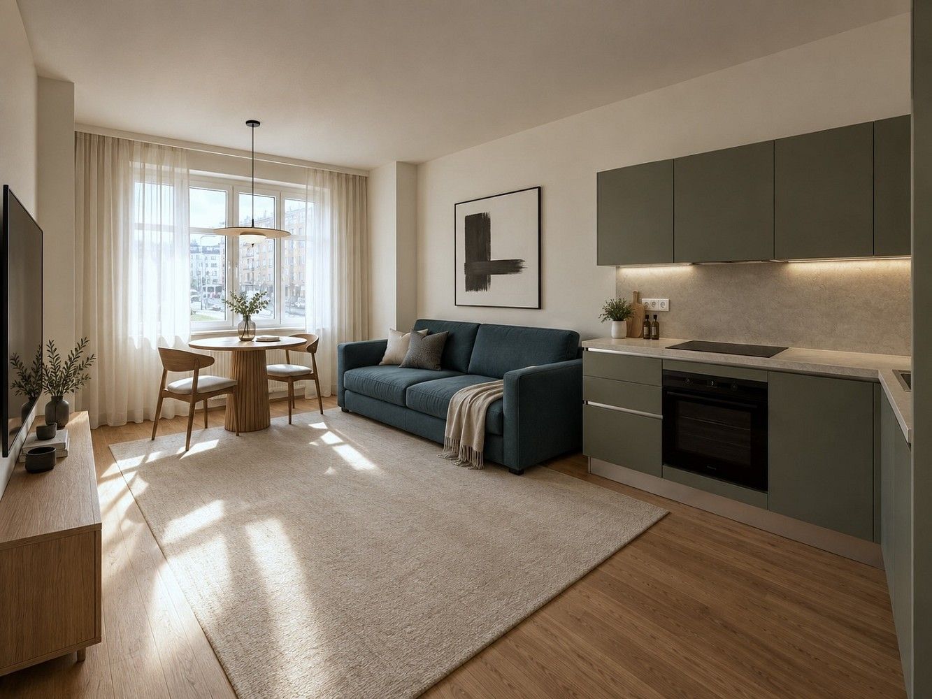 2+kk, Jeseniova, Praha 3 - Žižkov, 60 m² - 2