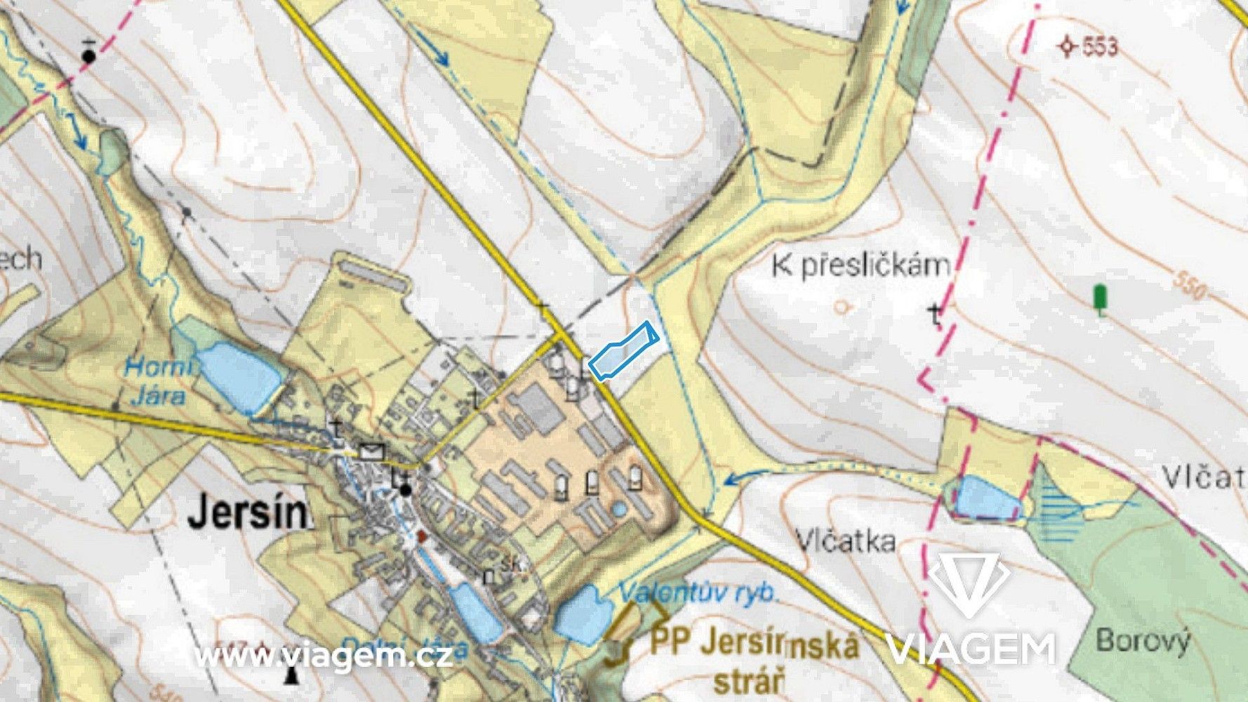 Zemědělský pozemek · Jersín, okres Jihlava, Kraj Vysočina - 3