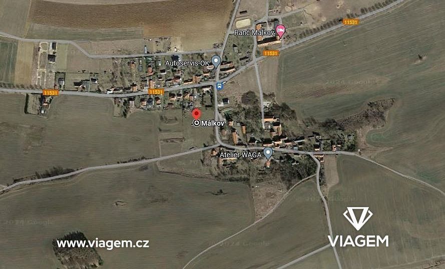 Zemědělský pozemek, 969 m²