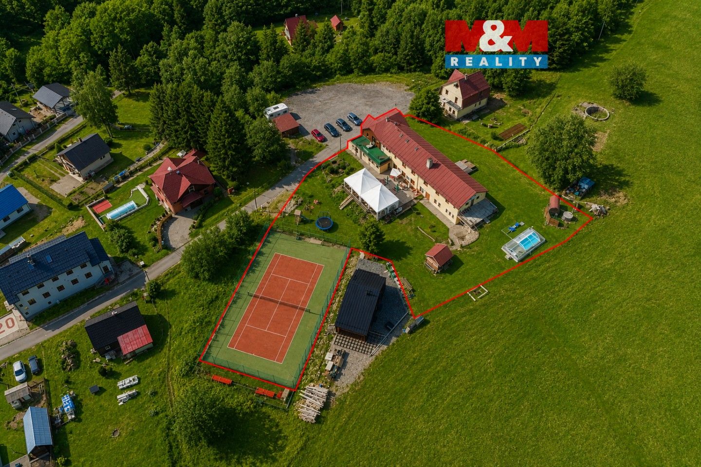 Ubytovací zařízení, Bublava, 600 m² - 1