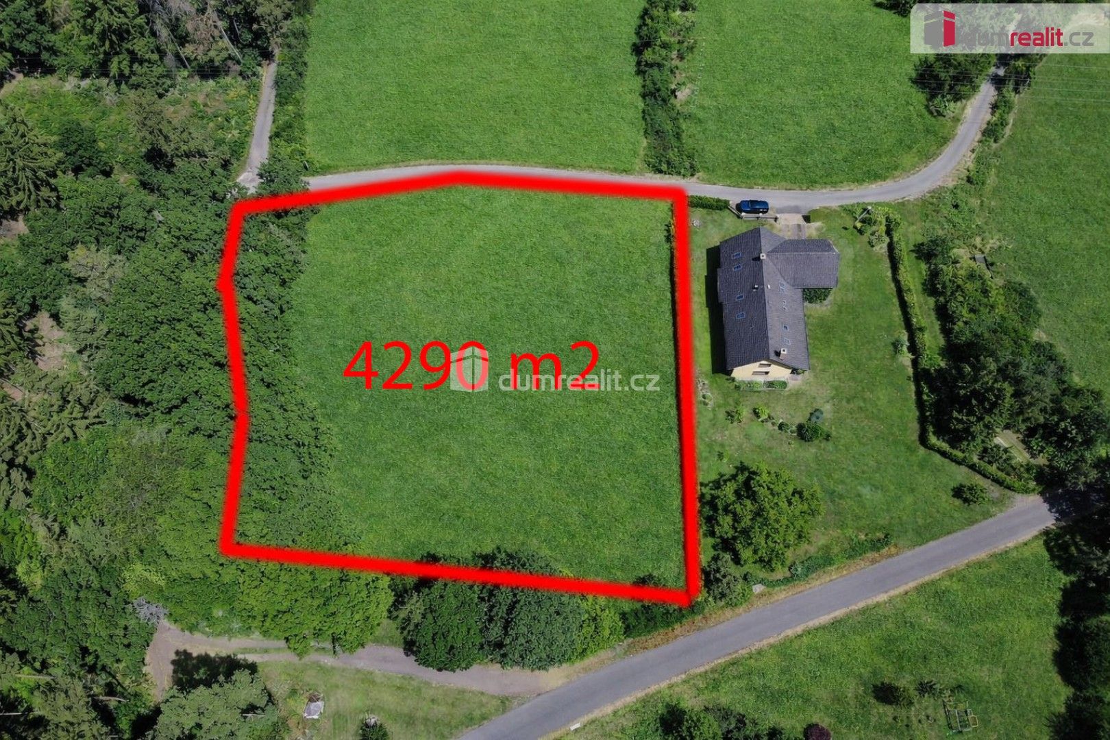 Prodej pozemek pro bydlení - Ohrazenice, 4 290 m²