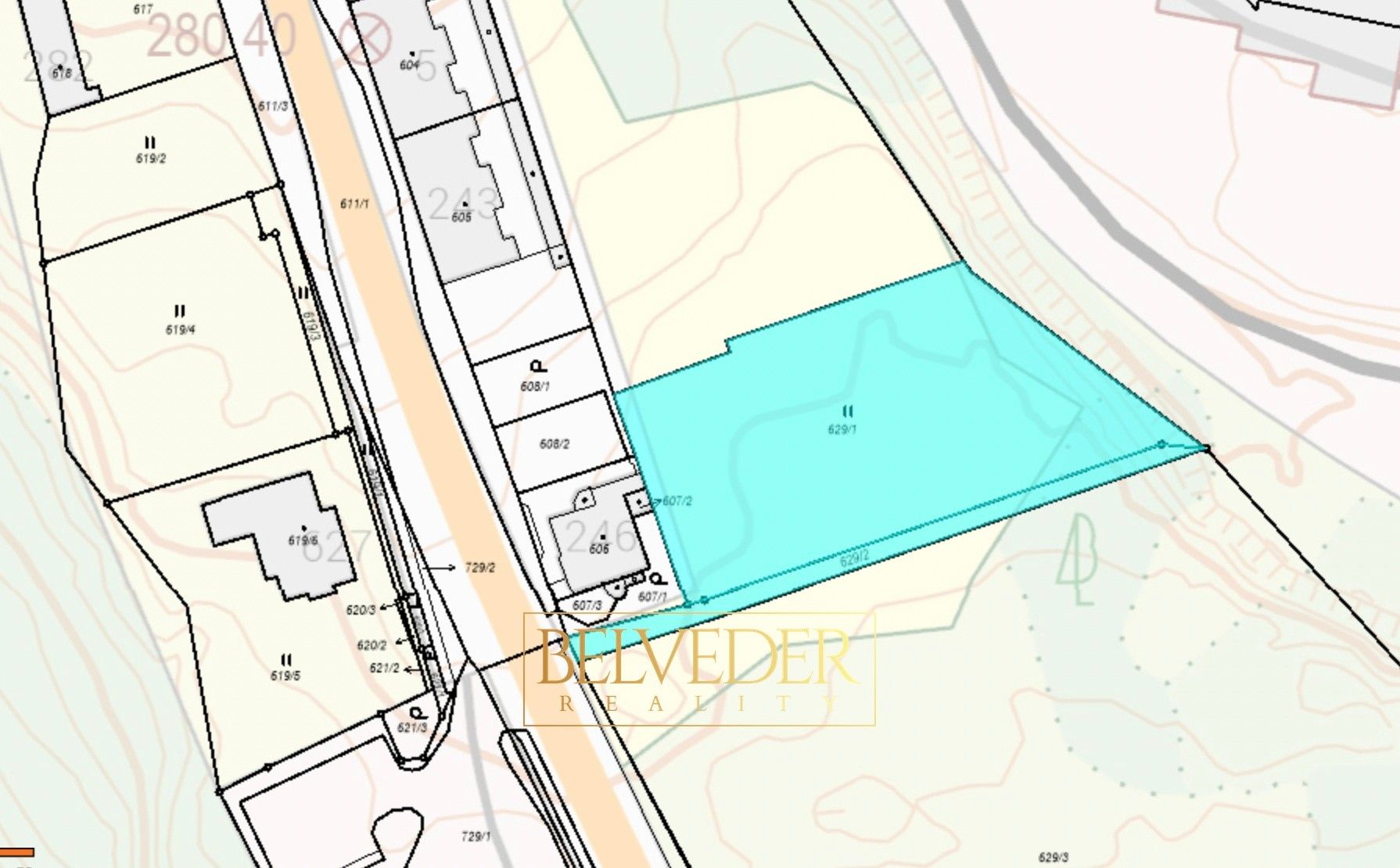 Prodej pozemek pro bydlení - Ruská, Dubí