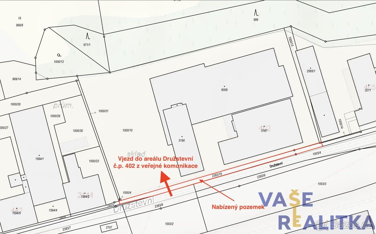 Pozemky pro bydlení, Hranice, 753 01