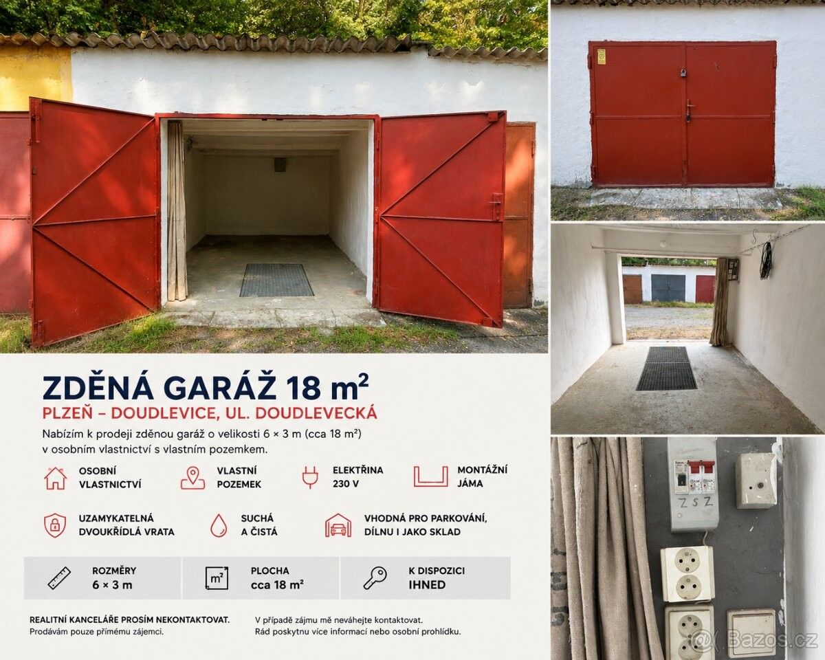 Garáže, 320 00, Plzeň