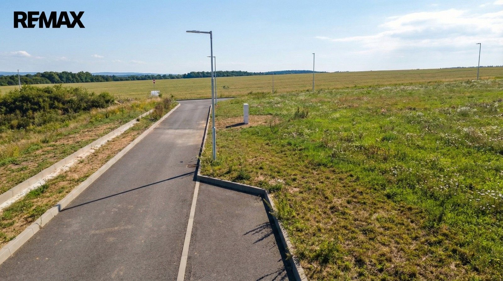 Stavební pozemek, Líšnice – pohled 5