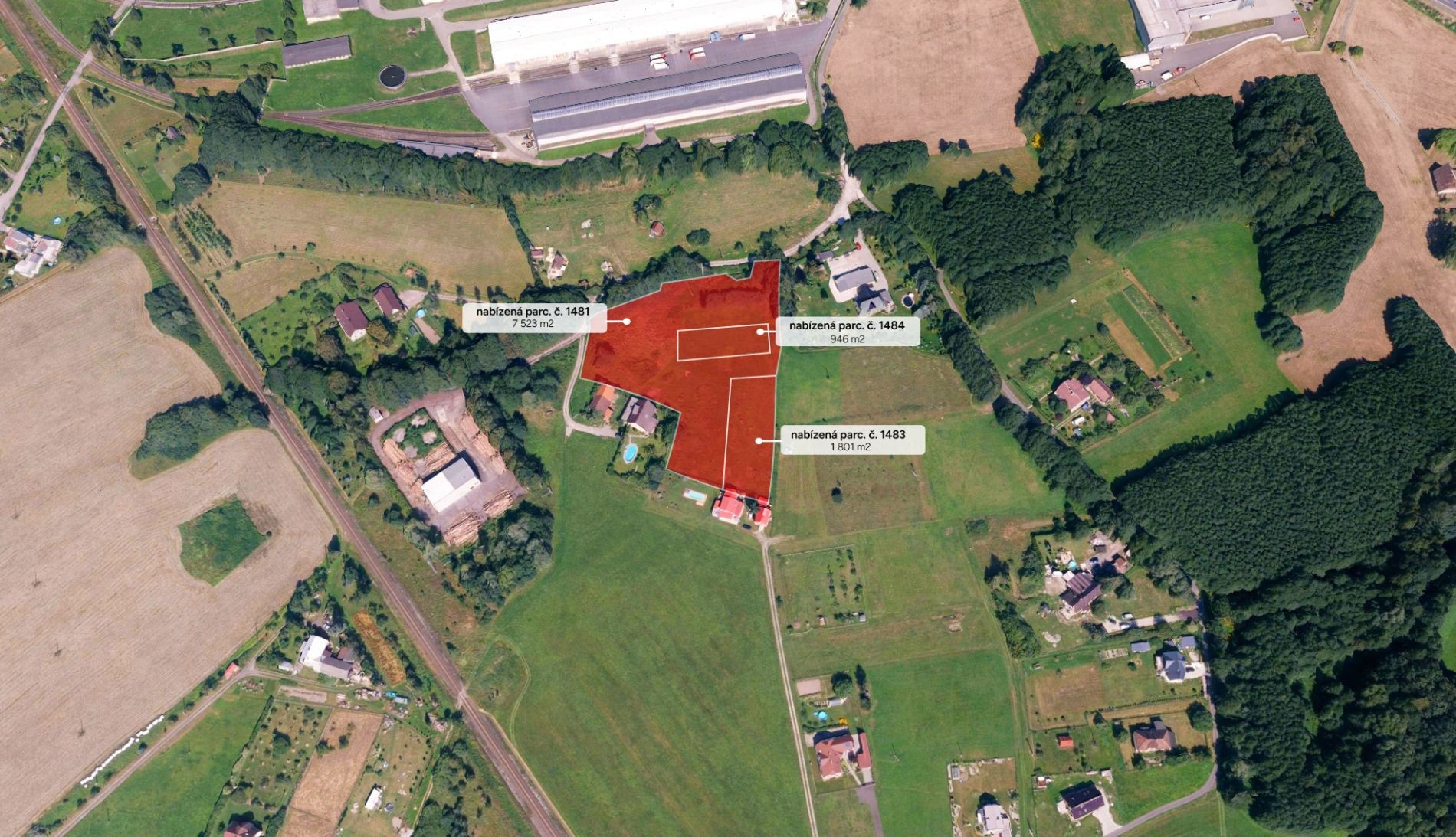 Pozemek pro bydlení · Hnojník - 3
