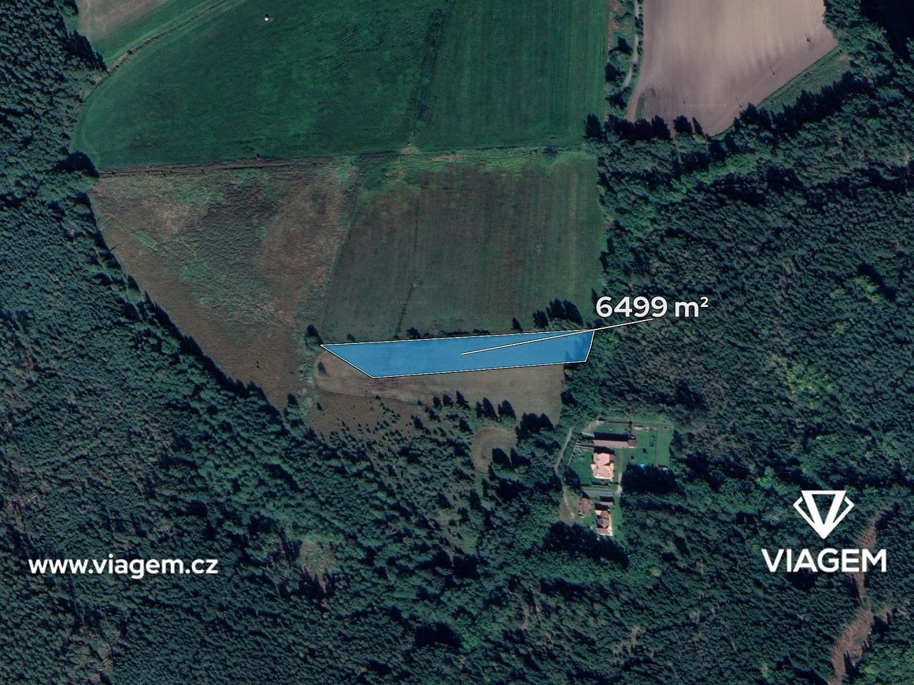 Zemědělské pozemky, Val, okres Tábor - 2