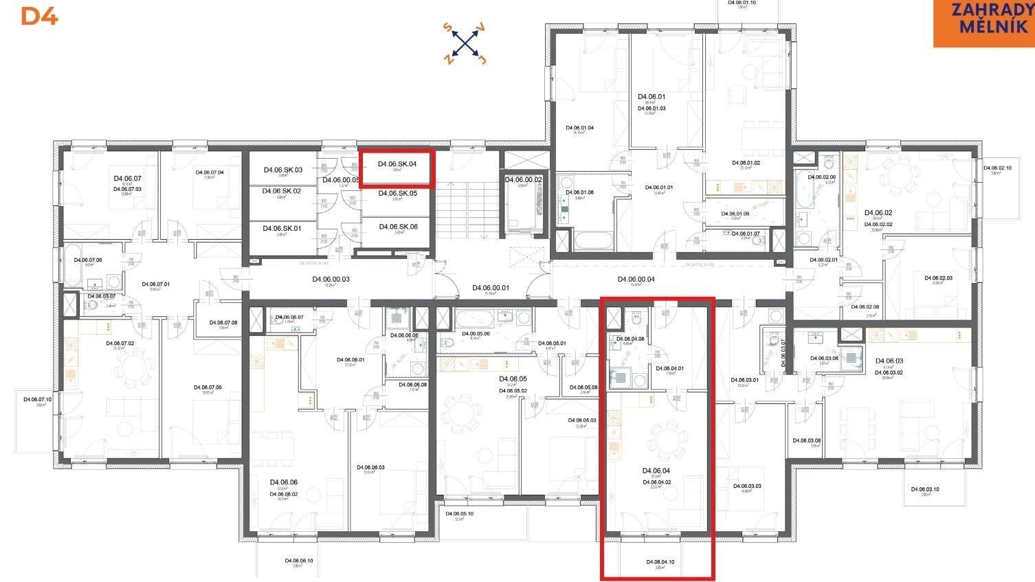 Byt 1+kk · 38 m² · Bezručova, Mělník - Mělník, Středočeský kraj - 4