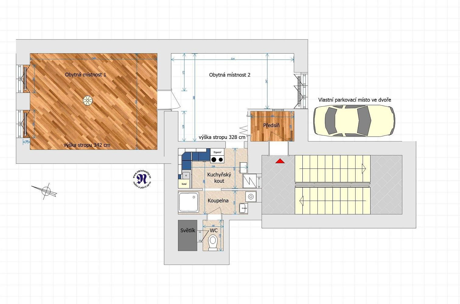 Prodej byt 2+kk - Praha - Smíchov, okres Praha 5, Hlavní město Praha, 57 m² - 5