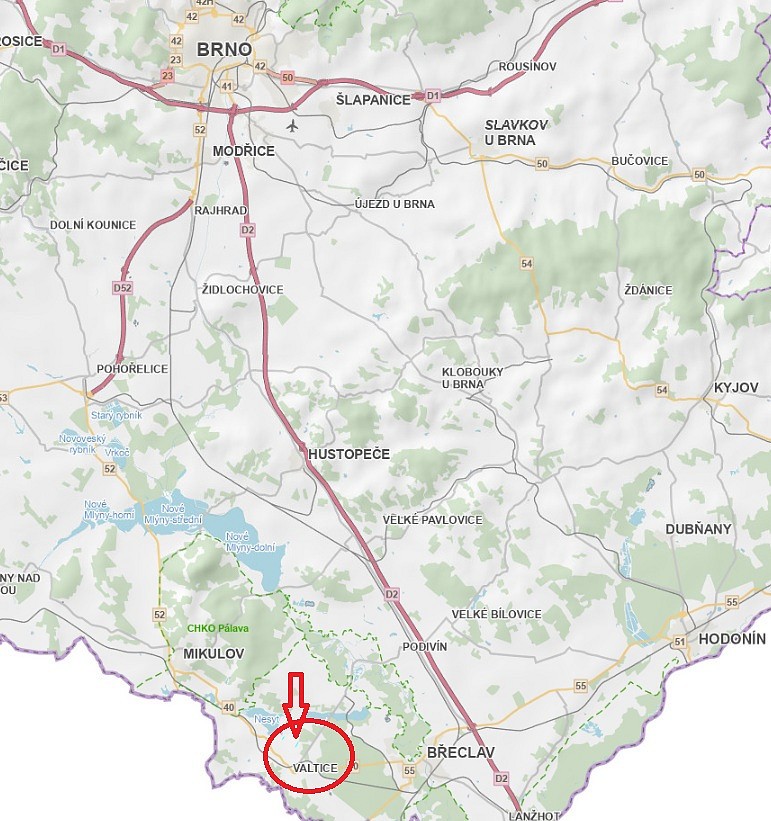 Prodej zemědělský pozemek - Valtice, okres Břeclav - 2