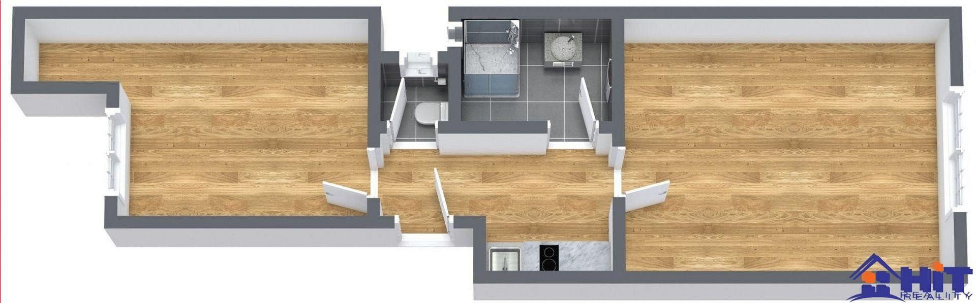 Kanceláře, Praha - Nusle, okres Praha 4, Hlavní město Praha, 39 m² - 2
