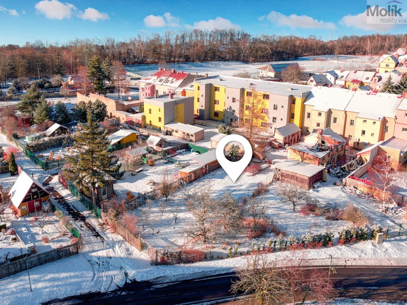 Zahrady, Jiráskova, Ledvice, 521 m²