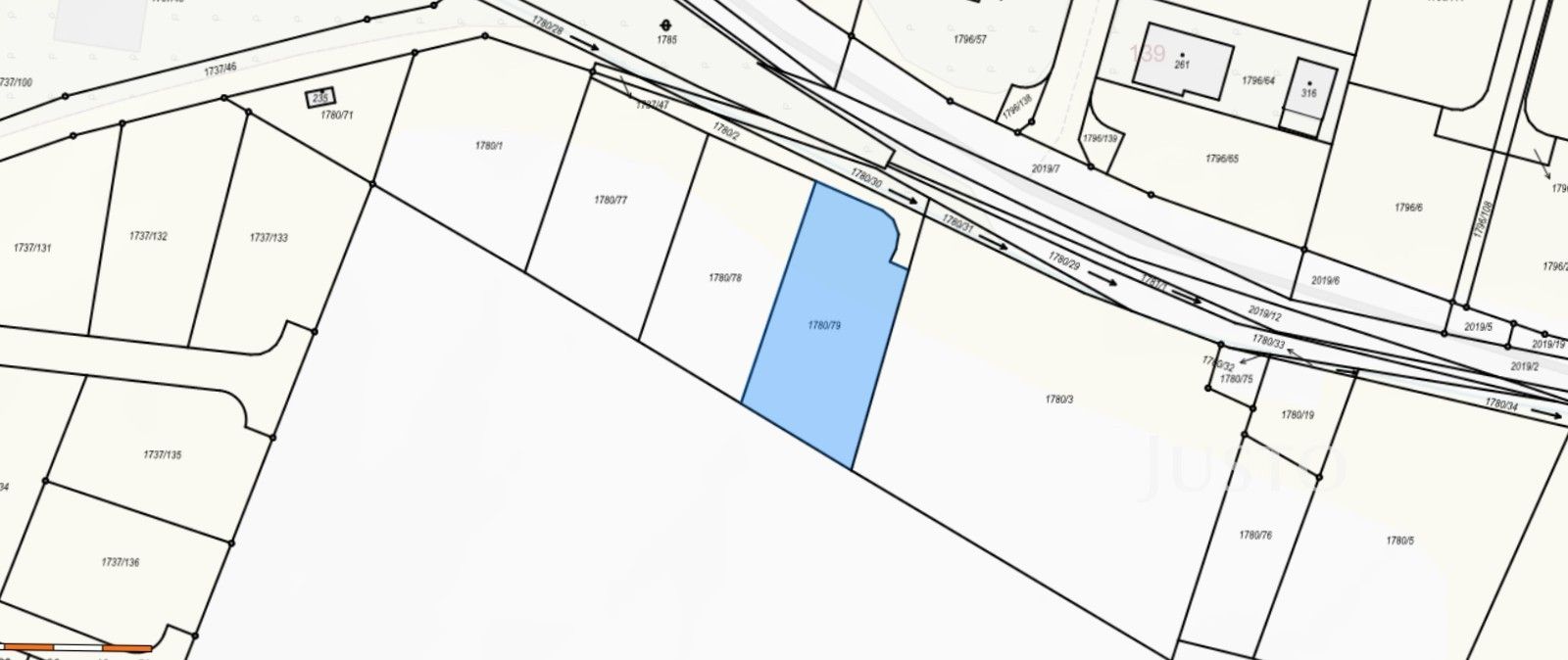Pozemky pro bydlení, Dobev Oldřichov, 1 164 m² - 1