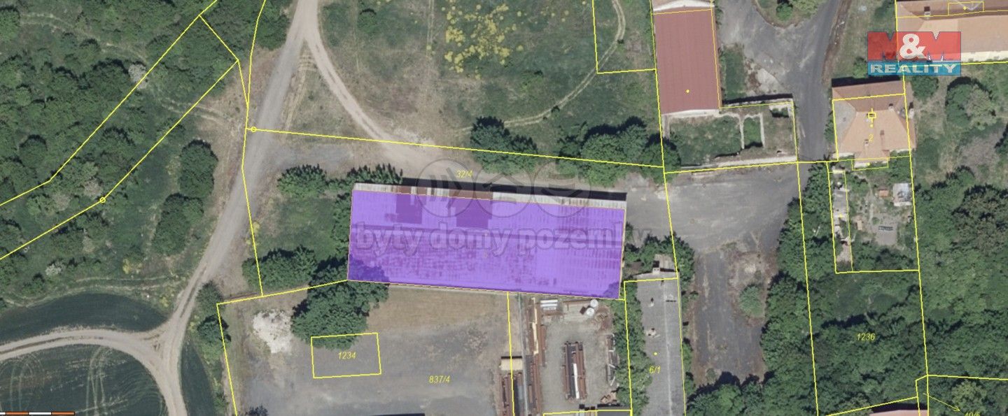 Pronájem sklad - Cítoliby, 300 m²