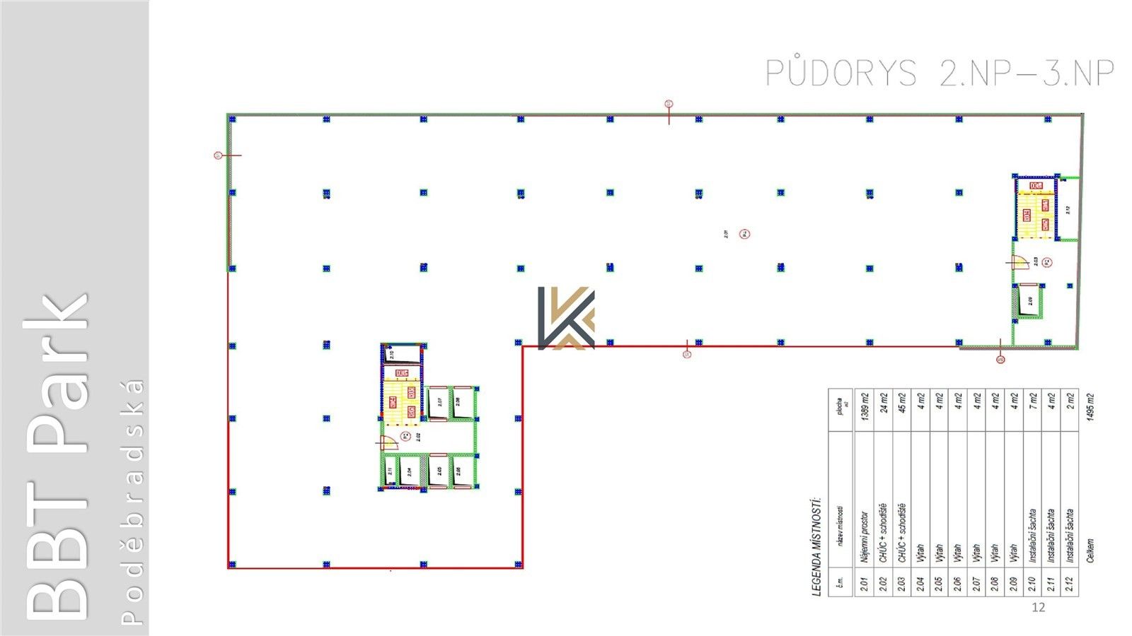 Pronájem obchodní prostory - Poděbradská, Praha, 5 m²