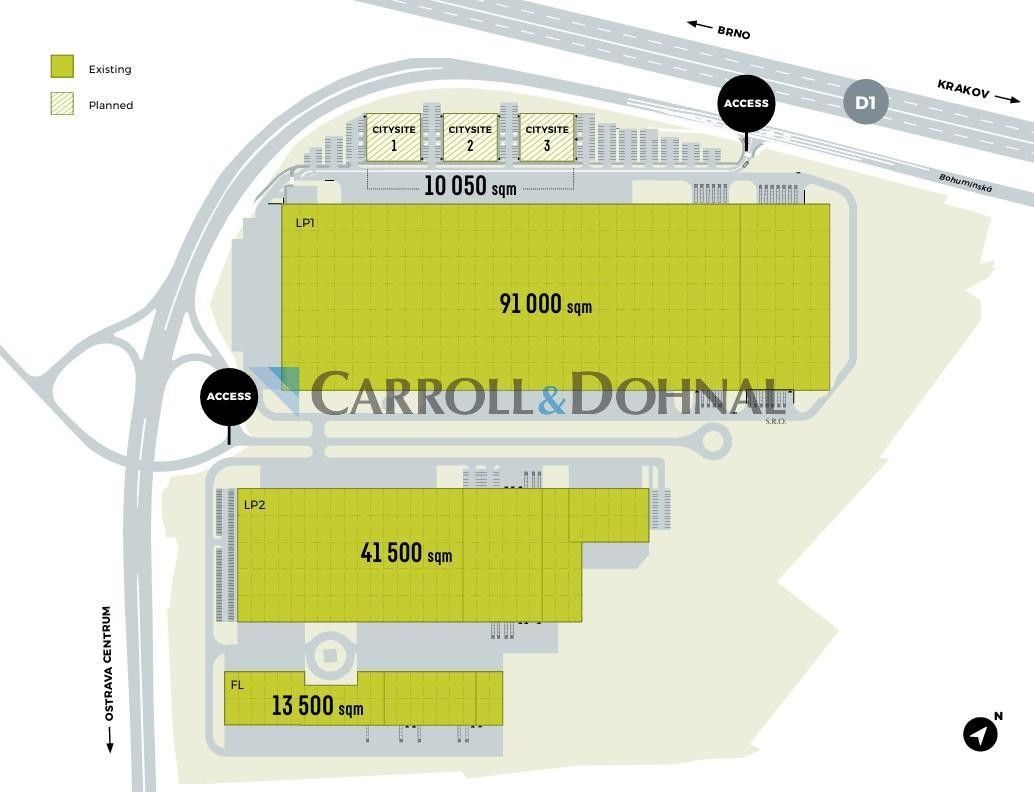 Pronájem výrobní prostory - Plovárenská, Ostrava, 13 500 m² - 5