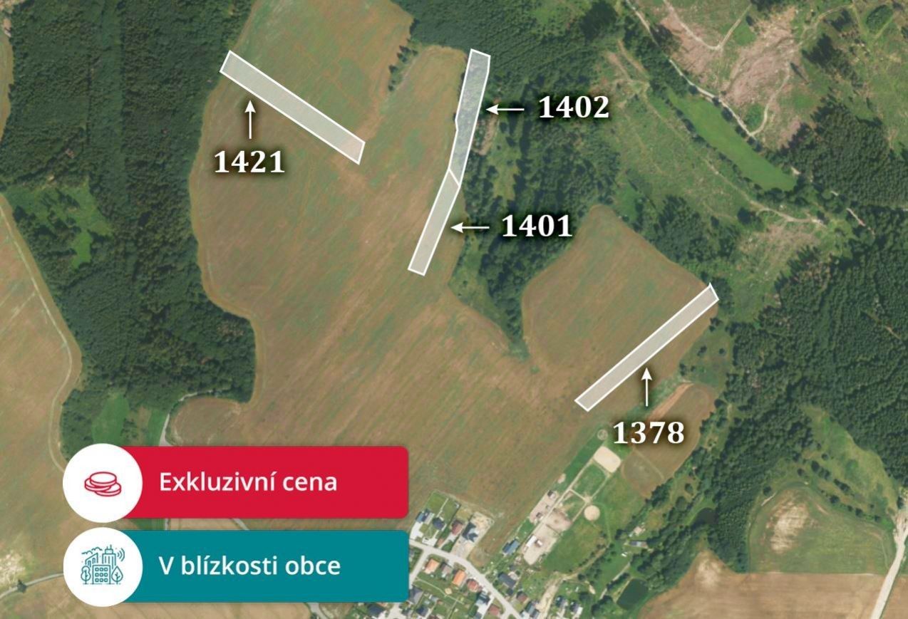 Prodej zemědělský pozemek - Krasová, 16 376 m²