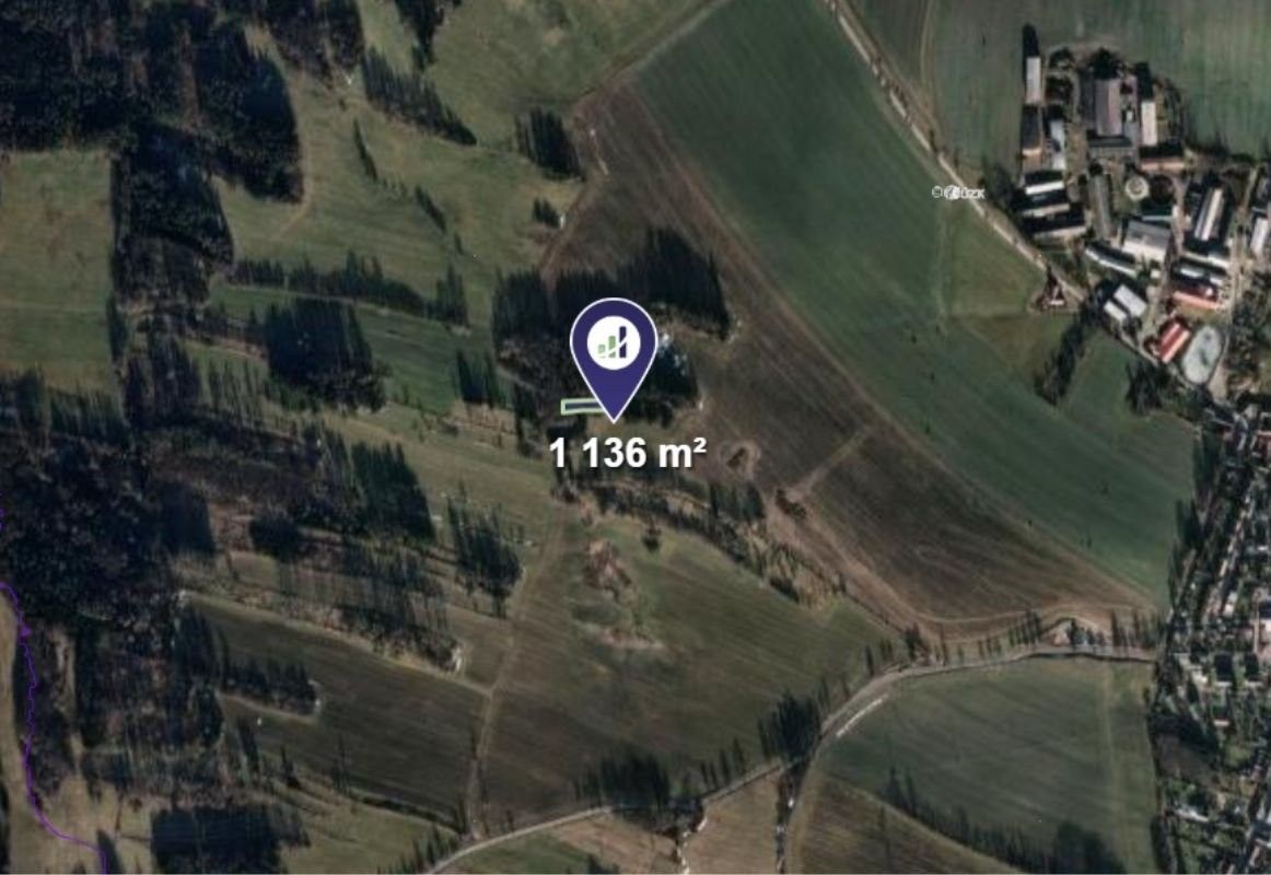 Prodej les - Kunžak, 1 136 m²