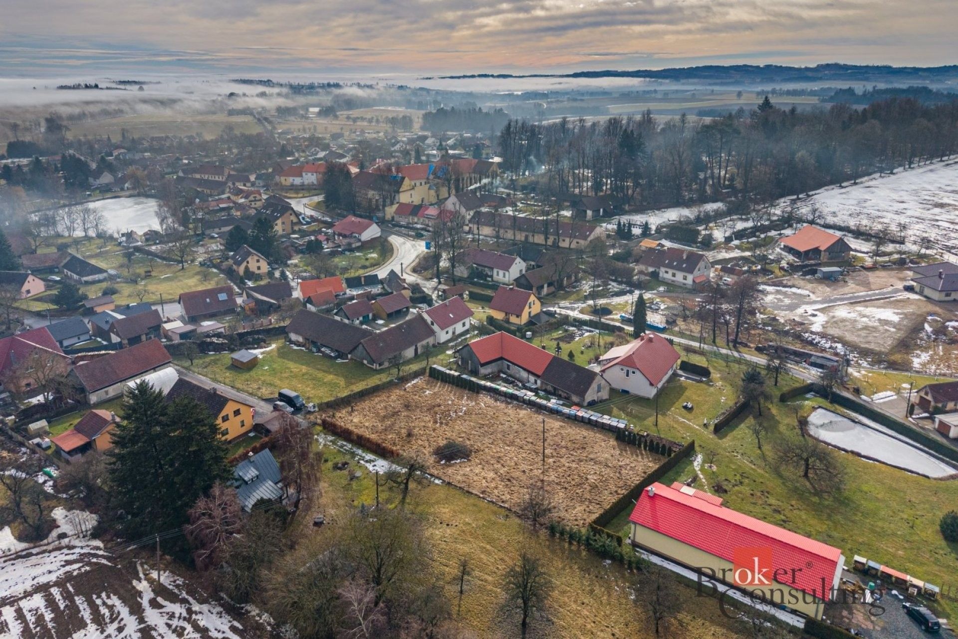 Pozemky pro bydlení, Moravec, 939 m² - 1