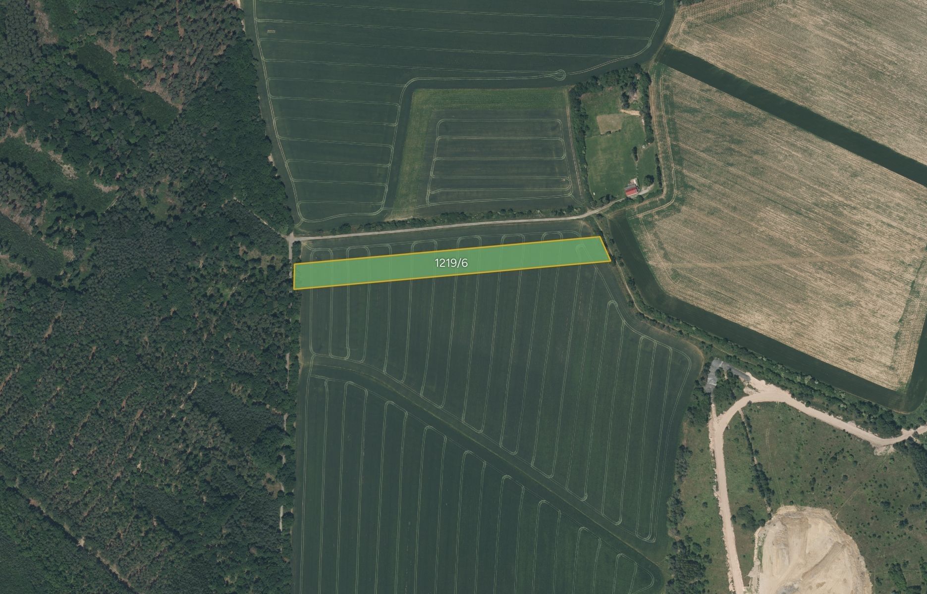 Zemědělské pozemky, Tlučná - 1