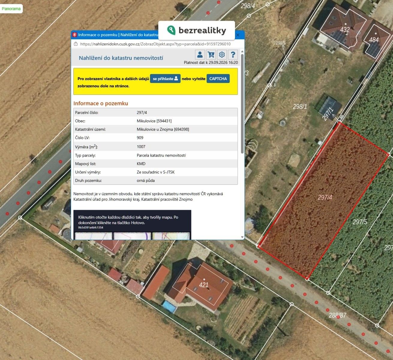 Pozemek pro bydlení · Mikulovice - 3