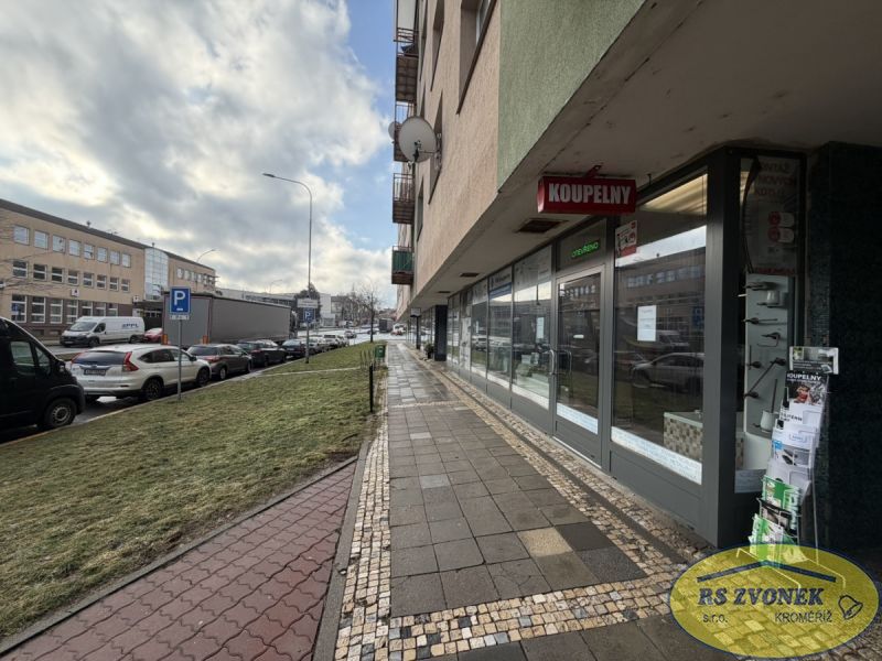 Pronájem obchodní prostory - Tovačovského, Kroměříž, 101 m²