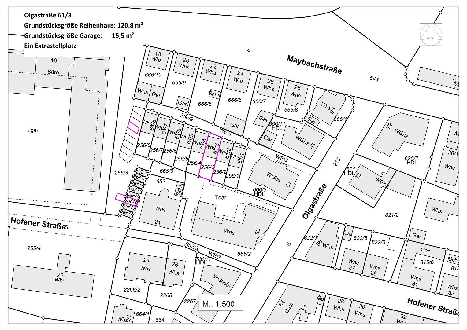 Rodinné domy, Olgastraße, 61/3, , Bádensko-Württembersko, 87 m² - 1