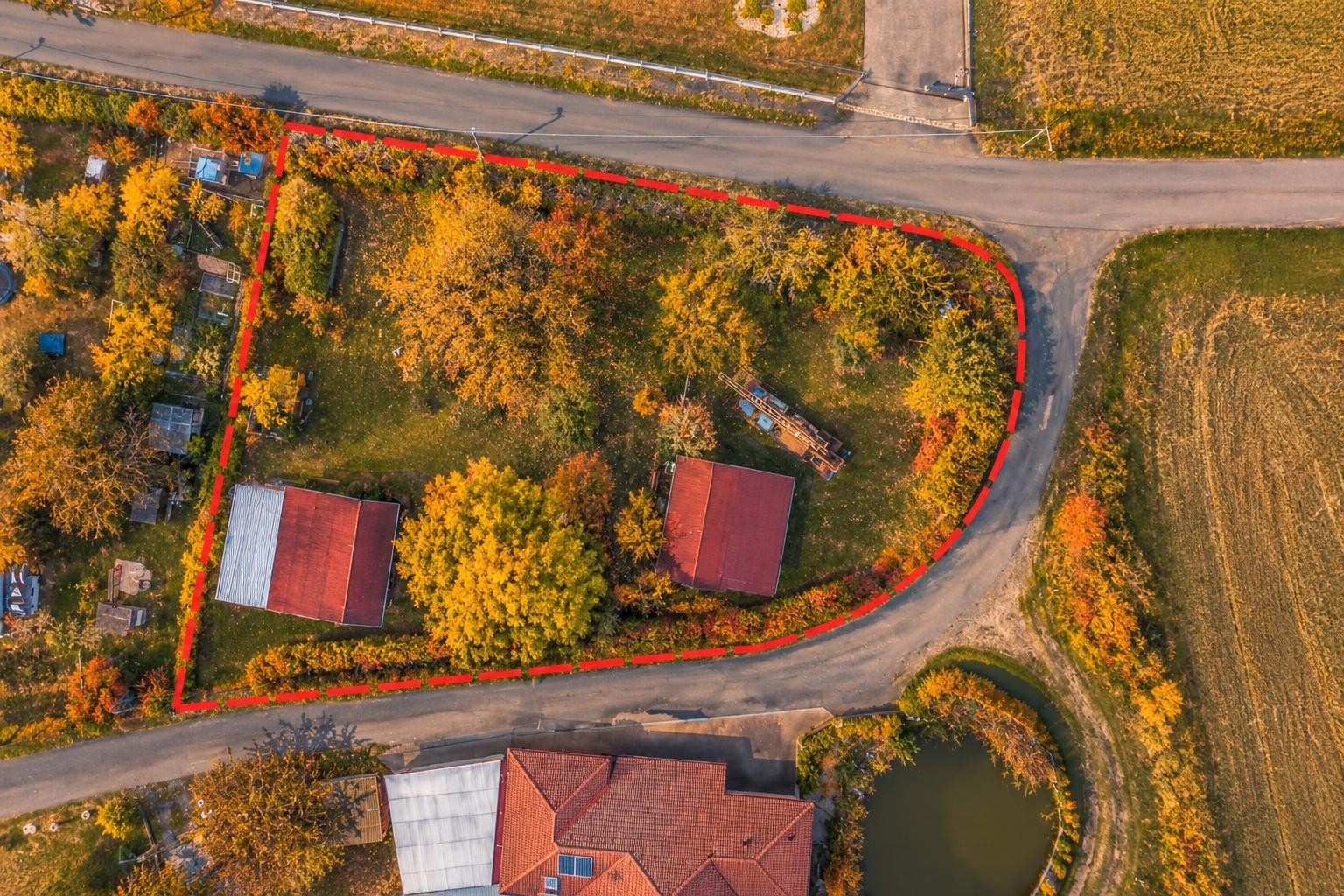 Pozemek pro bydlení · 1 257 m² · Větrovy, Tábor - 3
