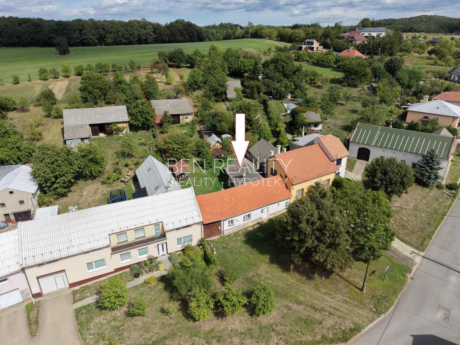 Pozemky pro bydlení, Hostišová - Horňák - 2