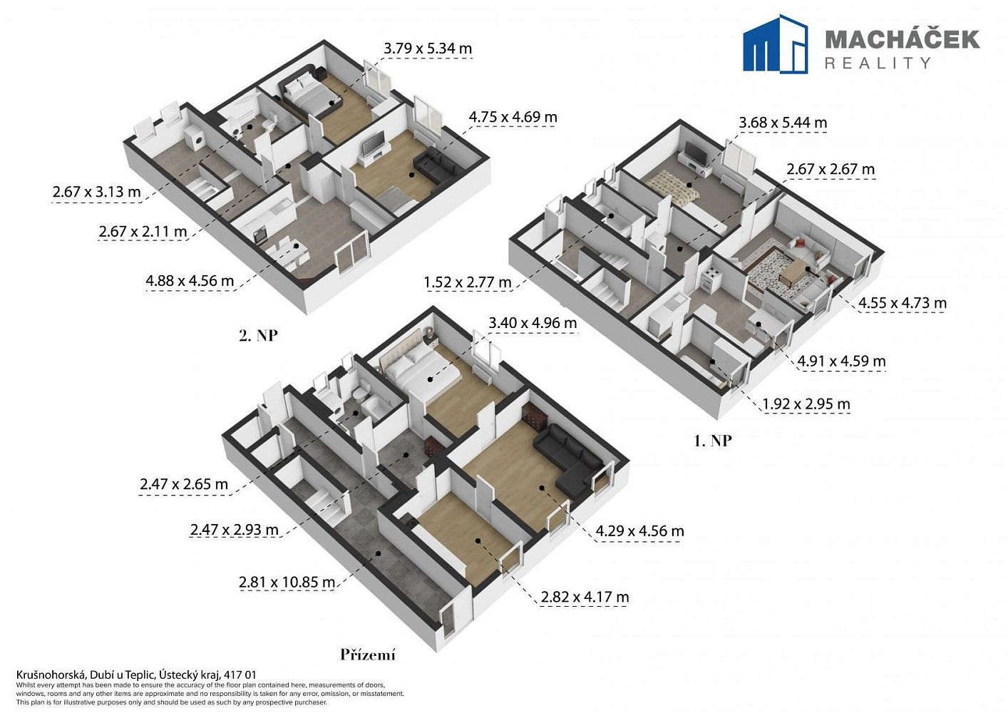 Prodej rodinný dům - Krušnohorská, Dubí, okres Teplice, 221 m² - 5