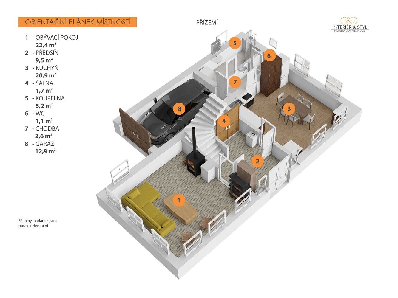 Chalupa · 137 m² · Jiříkov - Starý Jiříkov, okres Děčín, Ústecký kraj - 3