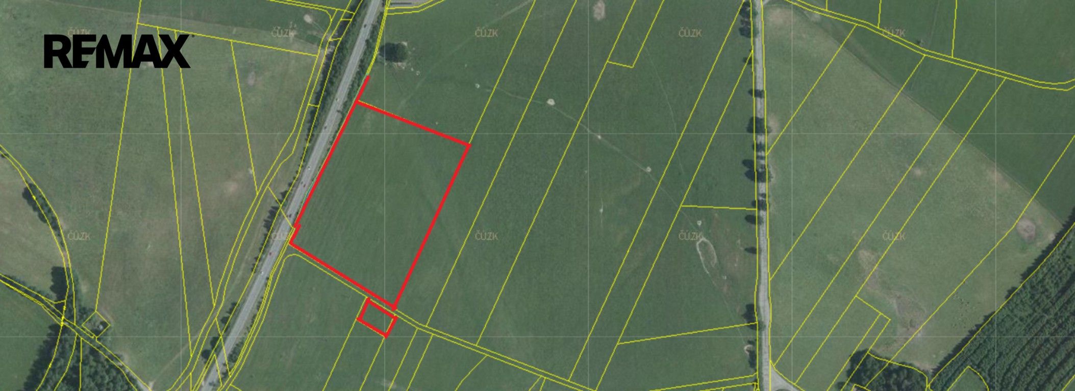 Zemědělské pozemky, Dolní Dvořiště, 36 004 m² - 2