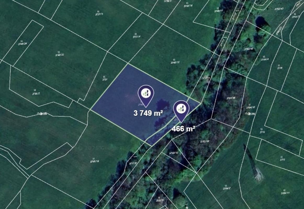 Louky, Kozlovice, 4 215 m²