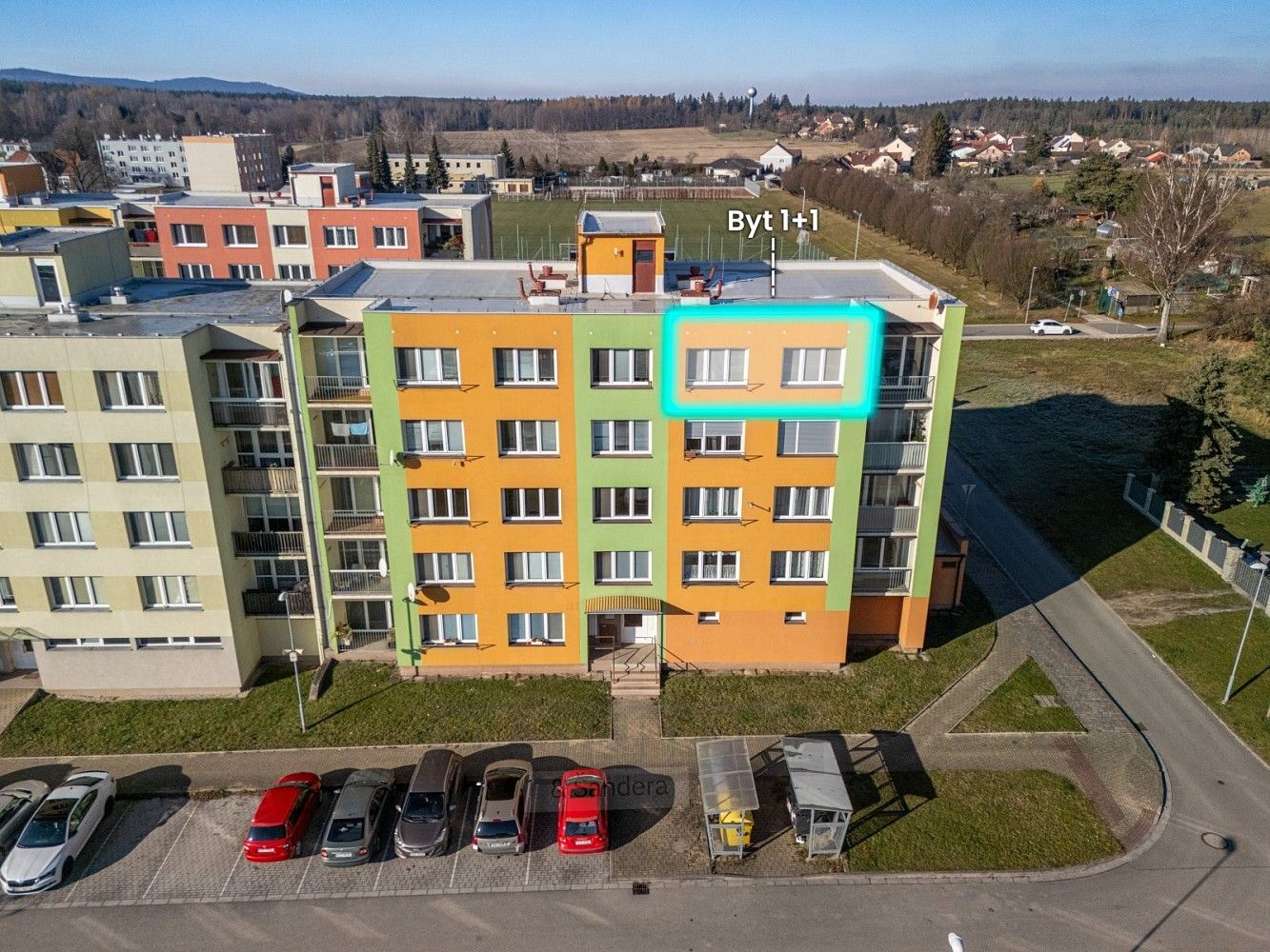 Byt 1+1 · 43 m² · České Velenice, okres Jindřichův Hradec, Jihočeský kraj - 4