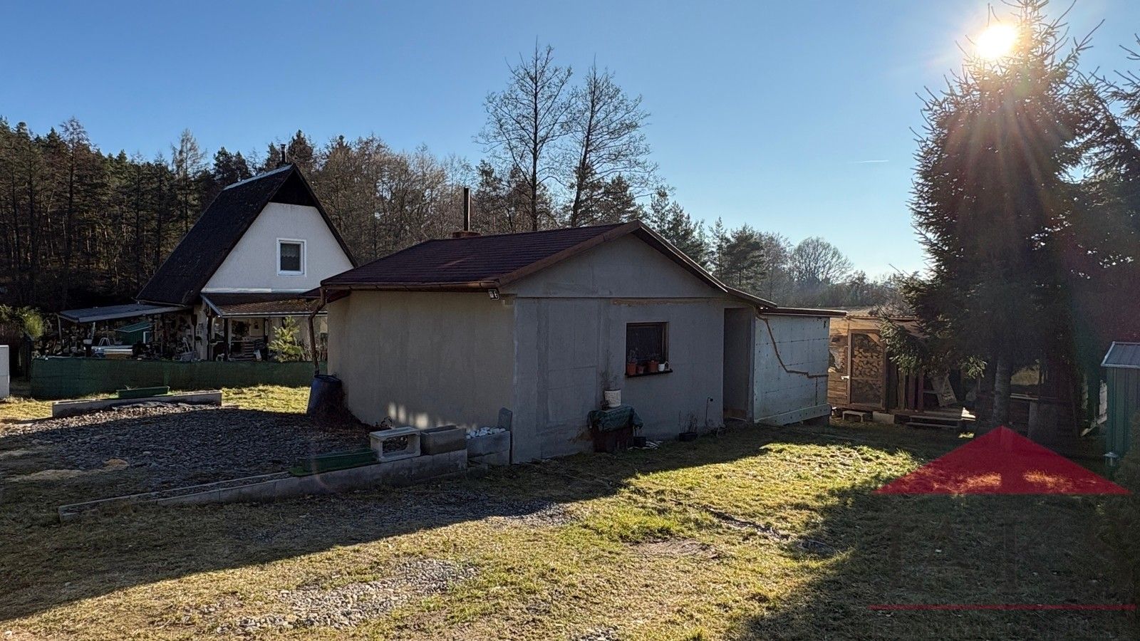 Chaty, Slivonice, Velký Bor, 35 m²