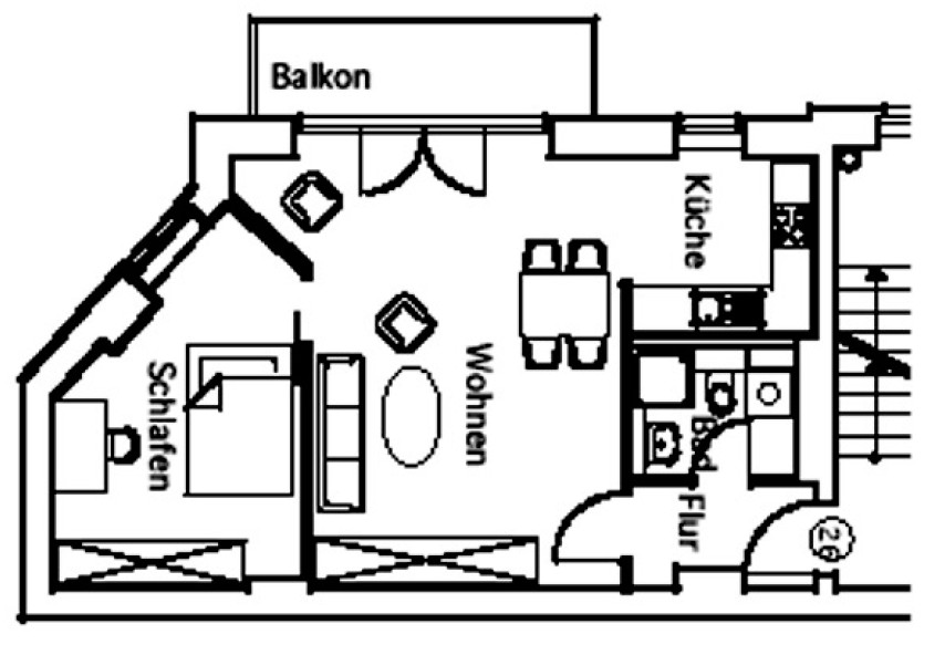 2+1, Greifswalder Str. 228 Berlin Prenzlauer Berg Berlin 10405, 55 m² - 2