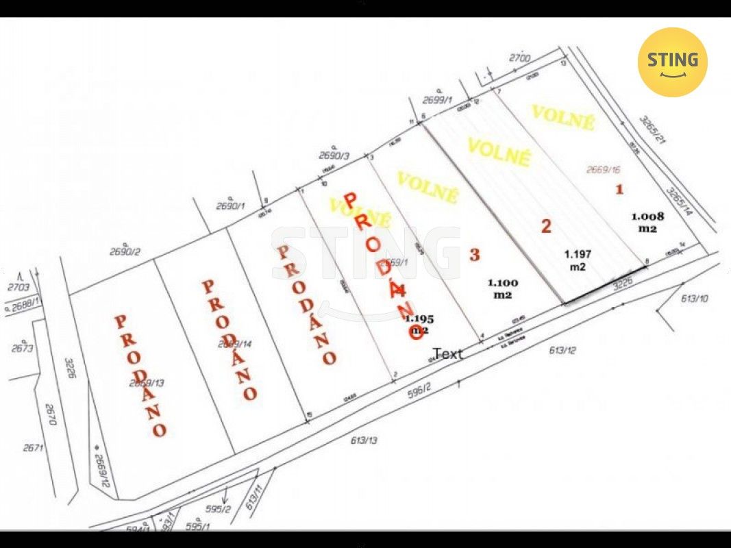 Pozemky pro bydlení, Ostrava, 716 00